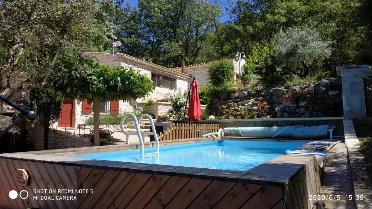 L'Establoun Apartment Saint-Martin-de-Brômes Екстериор снимка