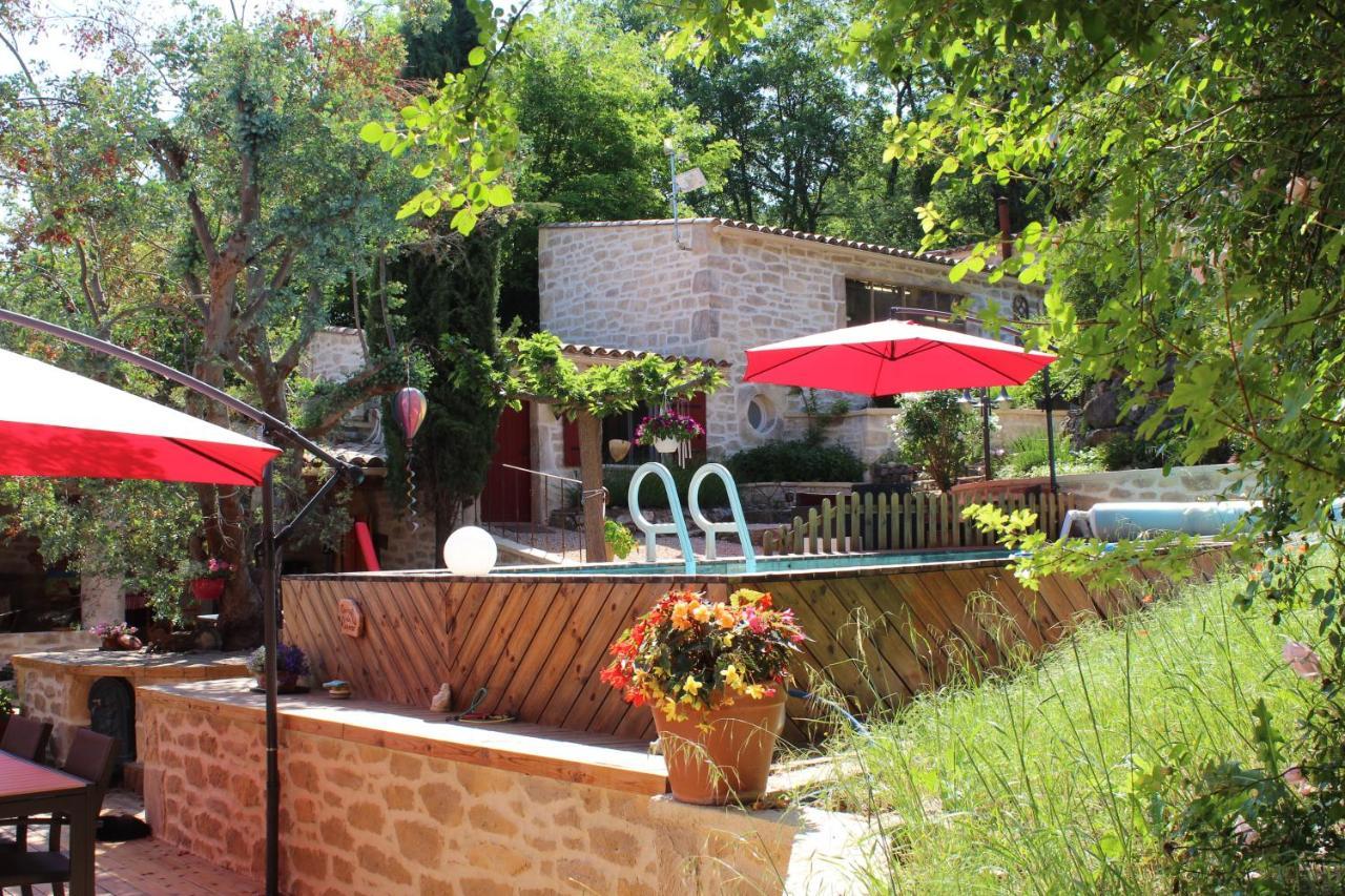 L'Establoun Apartment Saint-Martin-de-Brômes Екстериор снимка
